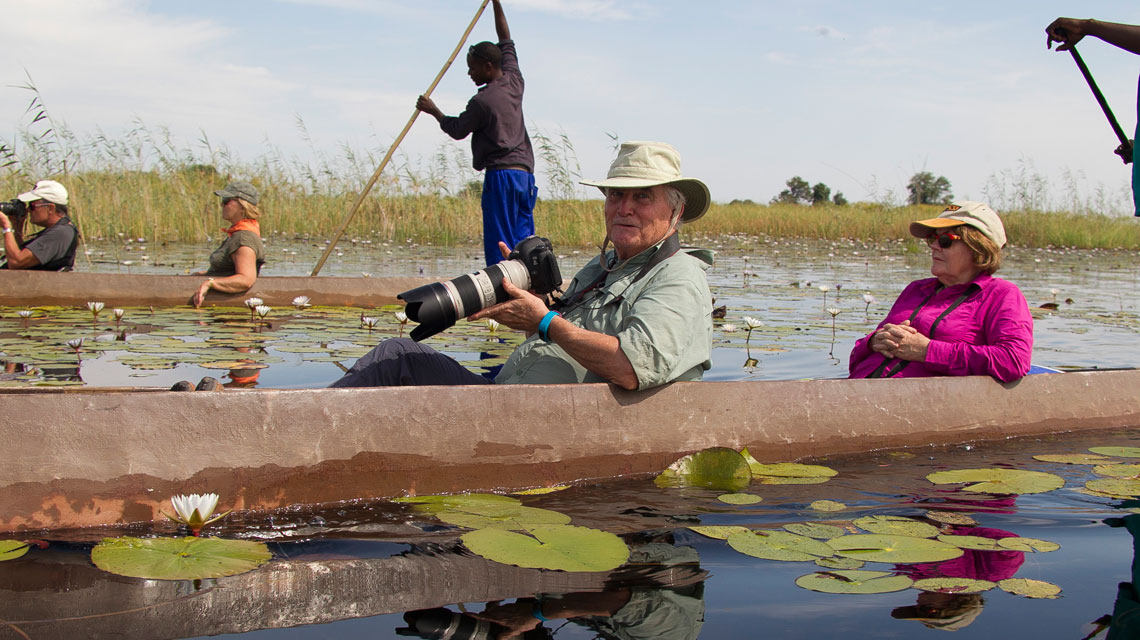 Mokoro-on-Okavango-delta